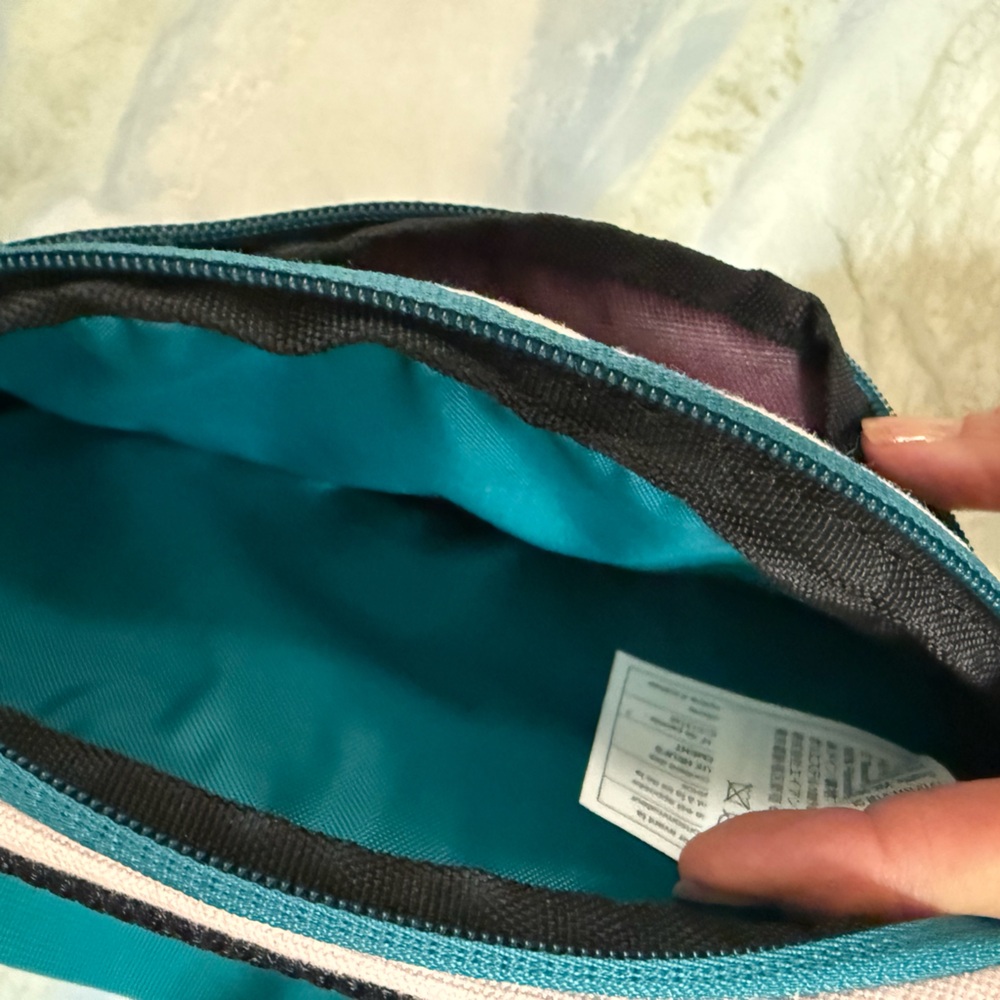 KAVU Spectator hiking Sling Bag Teal Wine waist Fanny Pack OS - Picture 3 of 8